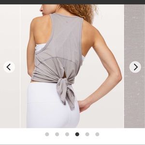 Lululemon Goal Up tank in size 10